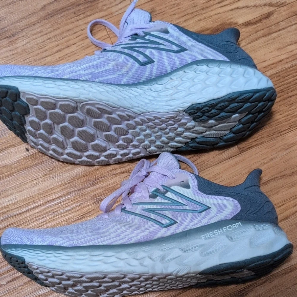New Balance Women's Lavender Athletic Shoes - Picture 5 of 9